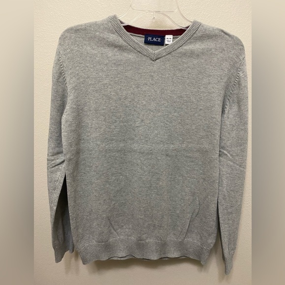 Boys V-Neck Sweater - Picture 1 of 3